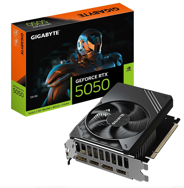 GIGABYTE NVIDIA GeForce RTX 5050 8GB GDDR6