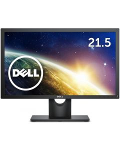 Dell LED E2216HV Black 19.5" HD  TN Monitor, 1366 x 768, 600:1, 200cd/m2, D-Sub, VESA Mountable