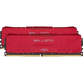 Crucial Ballistix 16GB Kit (2 x 8GB) DDR4-3000 Desktop Gaming Memory (Red)