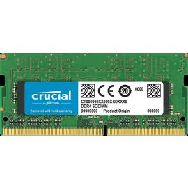 Crucial 8GB DDR4 2666 MT/s (PC4-21300) CL19 DR x8 Unbuffered SODIMM 260pin 