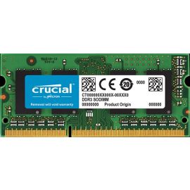 Crucial 4GB DDR3L 1600 MT/s (PC3L-12800) CL11 SODIMM 204pin 1.35V/1.5V