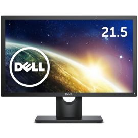 Dell LED E2216HV Black 19.5" HD TN Monitor, 1366 x 768, 600:1, 200cd/m2, D-Sub, VESA Mountable